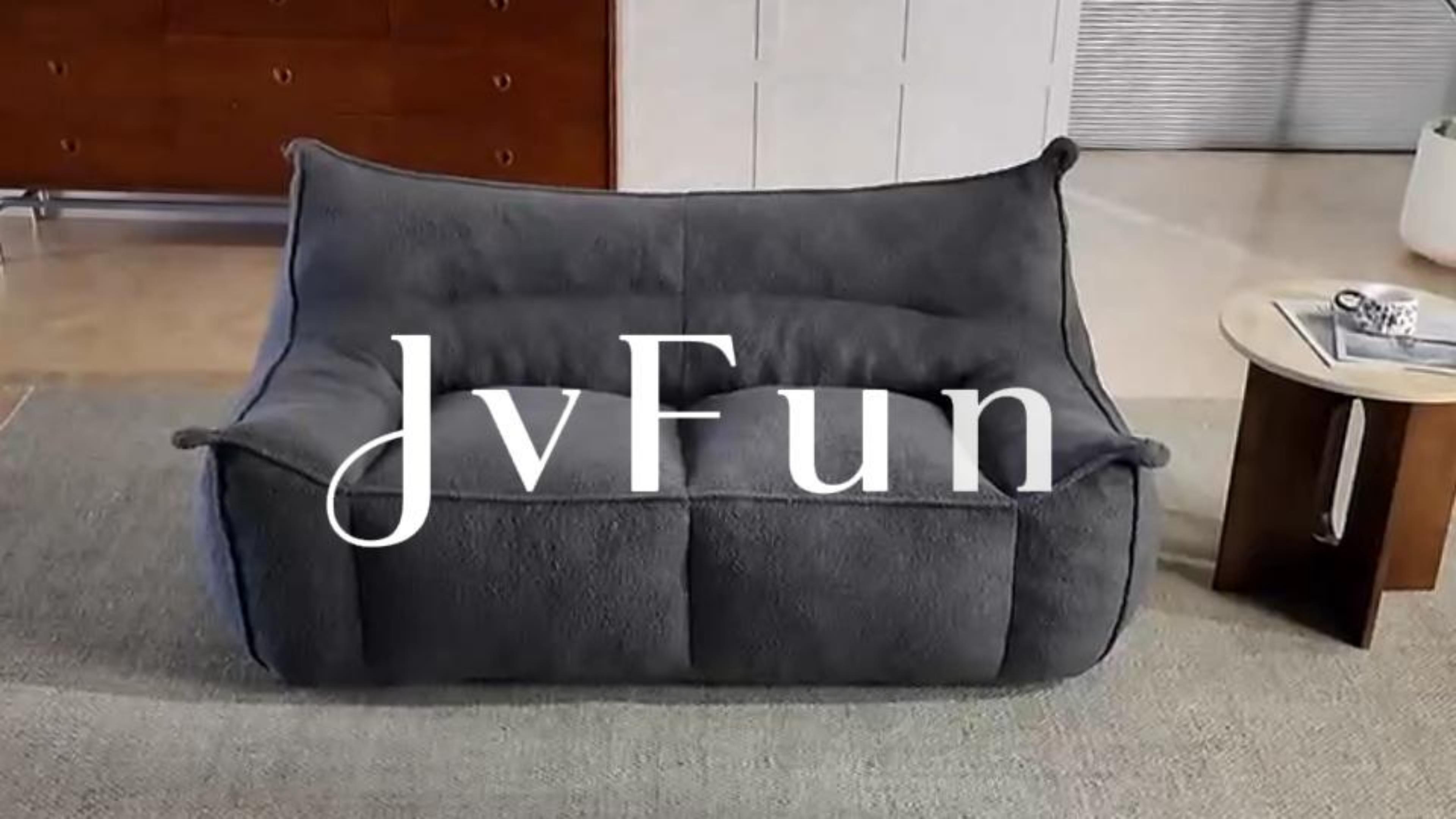 【set品】ダークグレー クッションソファー 1人掛け シンプル 耐荷重150 Amazon｜JvFun ソファ 一人掛け クッションソファー 座椅子 完成品 幅